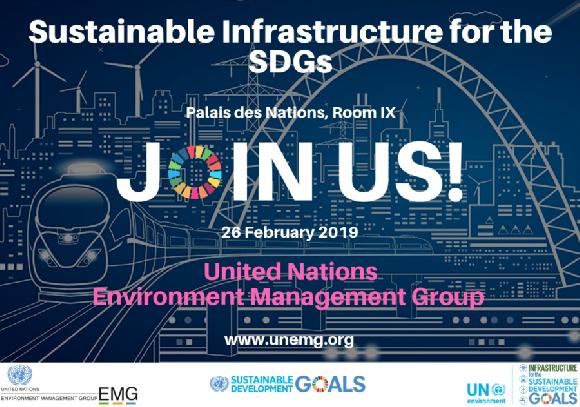 Sustainable Infrastructure for the SDGs- Nexus Dialogue
