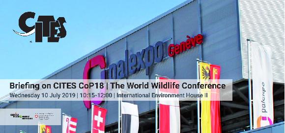 Briefing on CITES Cop18: The World Wildlife Conference