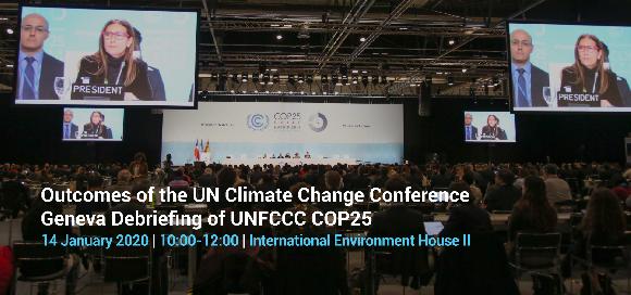 Geneva Debriefing of UNFCCC COP25